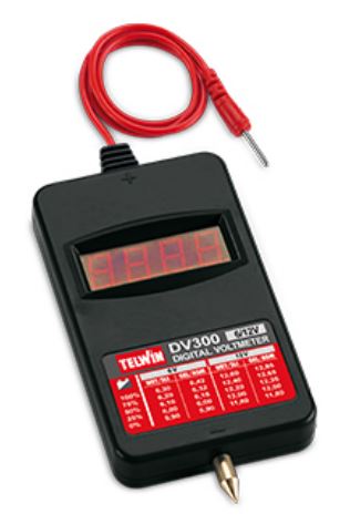 Тестер аккумуляторной батареи TELWIN DV300 DIGITAL VOLTMETER Ареометры и рефрактометры